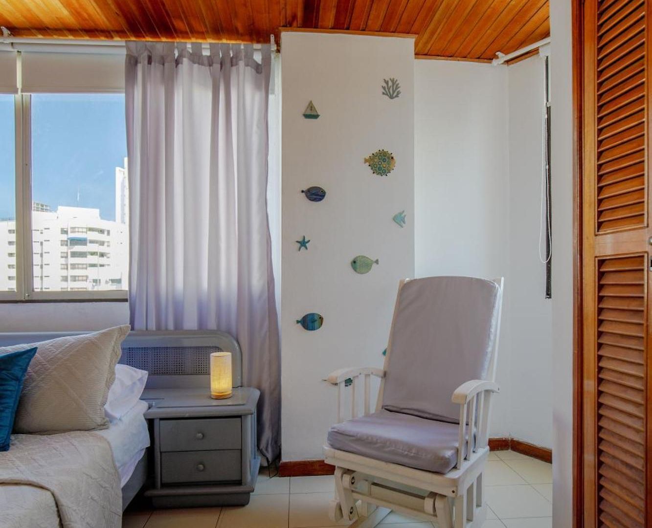 Habitación Doble Baño Privado Cerca Al Mar Y Bahia Habitación en casa particular Cartagena